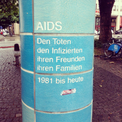 AIDS Gedenkstätte am Sendlinger Tor