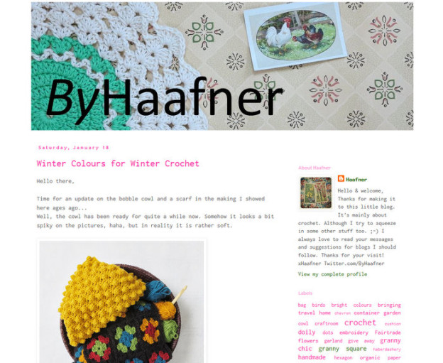 Inspirierende Häkel-Blogs: By Haafner