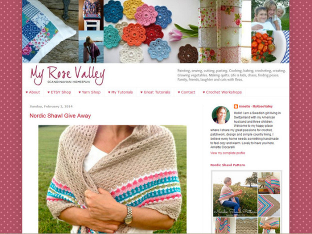 Inspirierende Häkel-Blogs: My Rose Valley